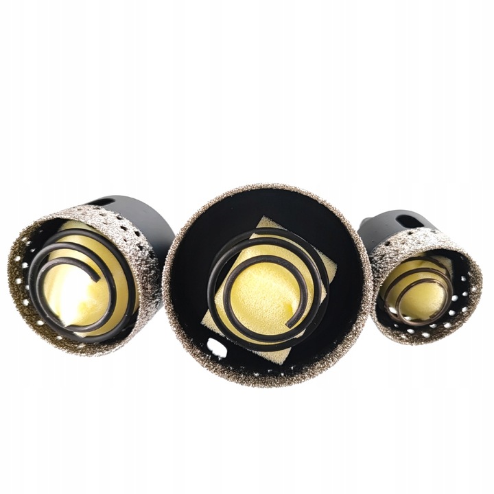 OTWORNICA DIAMENTOWA KORONKA DO GRESU M14 ZESTAW ⌀ 6,8,10,35,68 mm ADAPTER