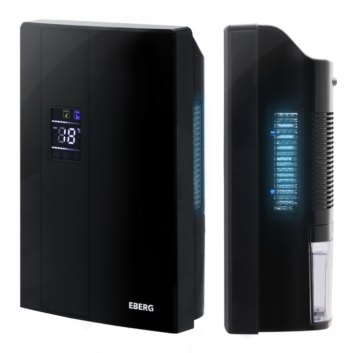 Osuszacz powietrza ZOY pochłaniacz wilgoci 2l lampa UV filtr TiO2 LED