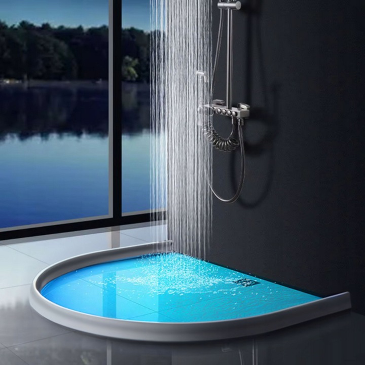 PRÓG PRYSZNICOWY 2 m TAŚMA USZCZELNIAJĄCA BARIERA WODNA TOALETOWA