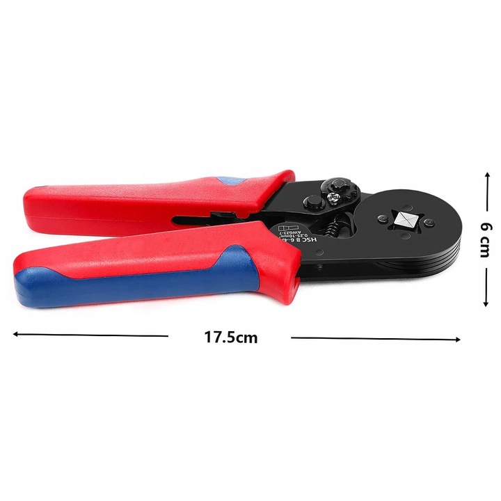 ZACISKARKA DO TULEJEK KONEKTORÓW PRZEWODÓW ZESTAW PRASKA + 400 SZT