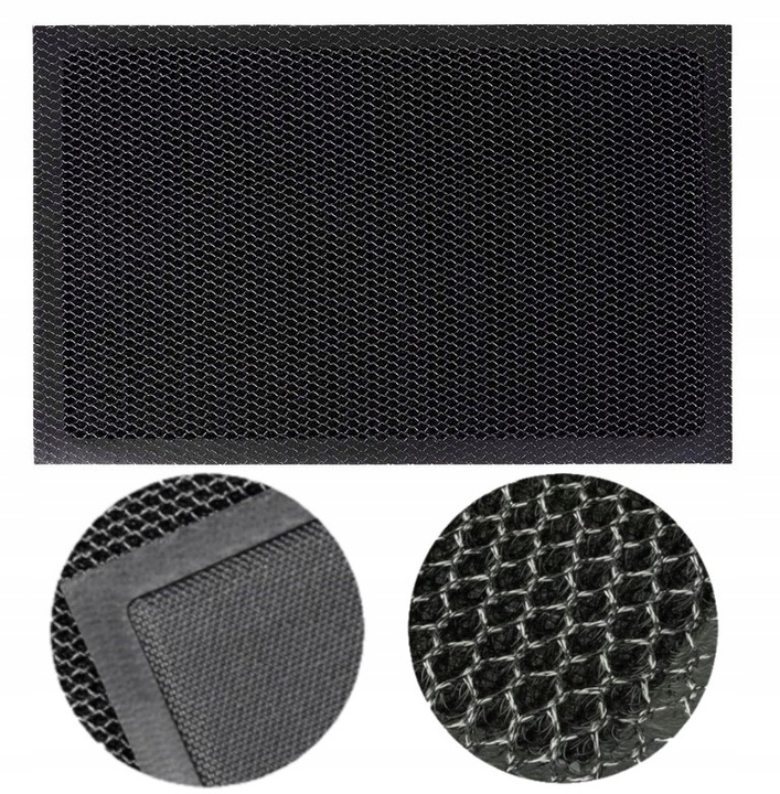 WYCIERACZKA POD DRZWI Mata Wejściowa Zewnętrzna Mocna PCV 3D Siatka