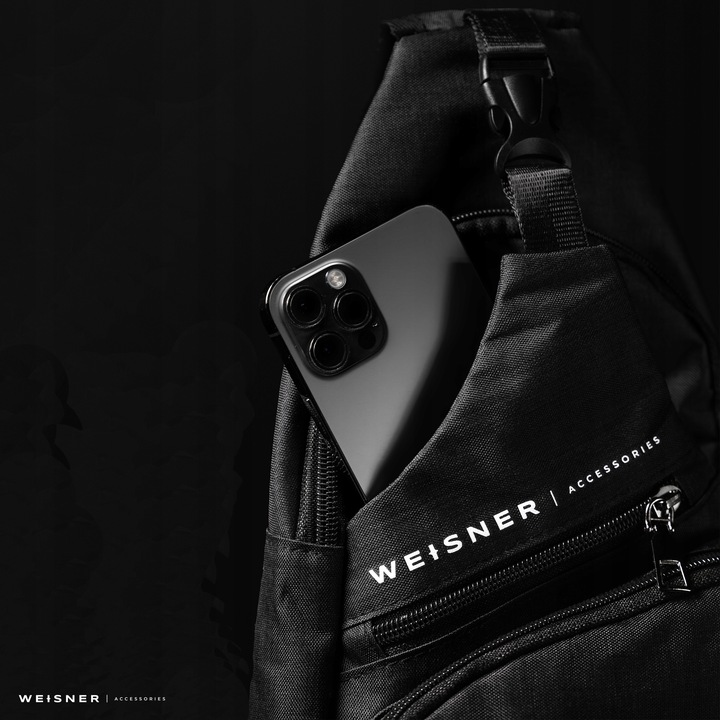 SASZETKA MĘSKA NA RAMIĘ TORBA NA RAMIĘ MĘSKA NERKA PLECAK BOX USB