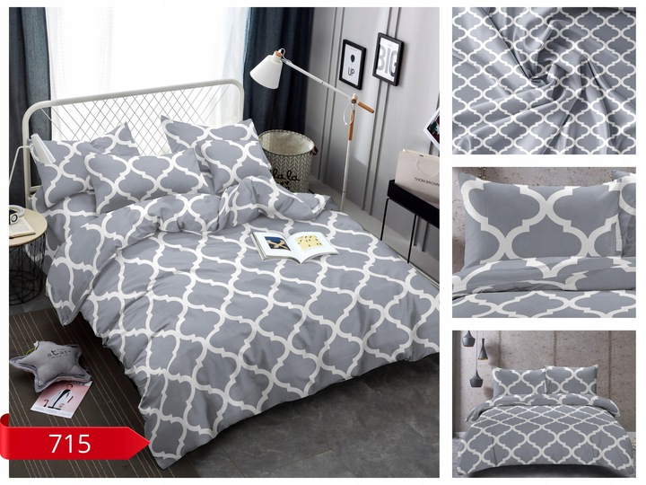 POŚCIEL 160x200 +2 POSZEWKI KOMPLET POŚCIELI 3D DWUSTRONNA