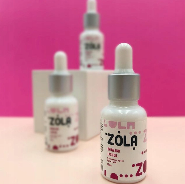 ZOLA - olejek wspomagający wzrost brwi i rzęs, 15 ml