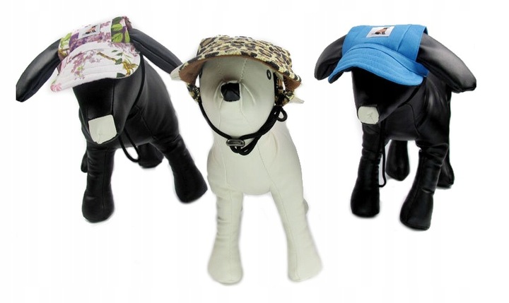 CZAPKA Z DASZKIEM DLA PSA OCHRONA PRZED SŁONCEM M