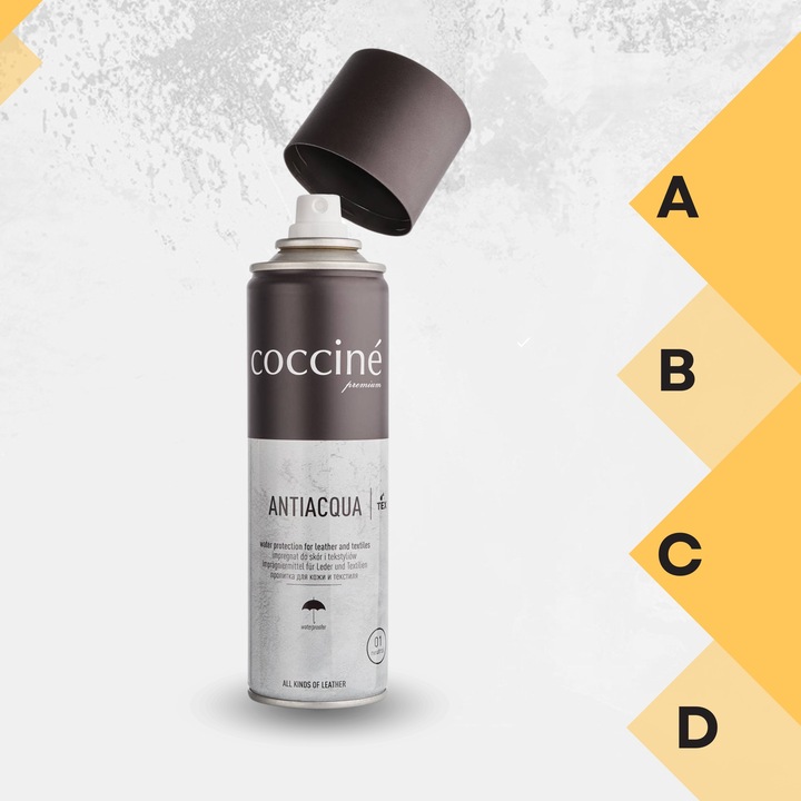 Wodoodporny Impregnat Coccine 250ml Pianka do Czyszczenia Gumka do