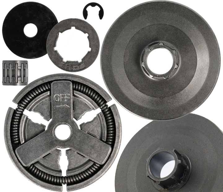 BĘBEN KOSZ SPRZĘGŁA ZĘBATKA DO PIŁY SPALINOWEJ CHIŃSKIEJ SPRZĘGŁO