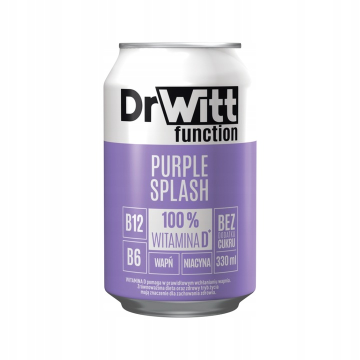 DrWitt FUNCTION PURPLE SPLASH 330ml x 12szt