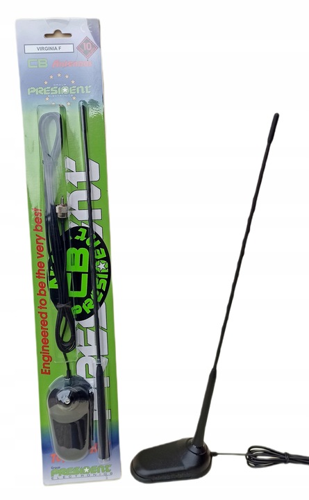 Antena CB President Virginia F bez strojenia