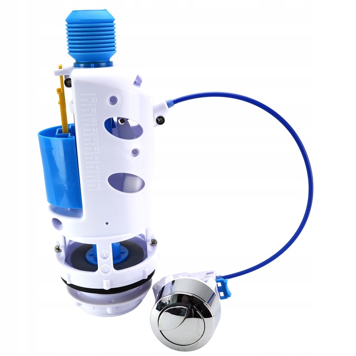 Dwufunkcyjny uniwersalny zawór spustowy spłukujący do Spłuczki 3/6L kompakt