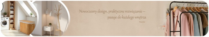 WIESZAK NA ODZIEŻ UBRANIA KURTKI STOJĄCY PODŁOGOWY PÓŁKA BIAŁY STOJAK