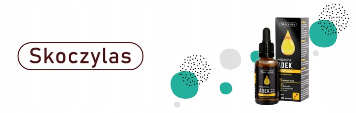 SKOCZYLAS ADEK WITAMINA A D3 E K2 MK-7 KROPLE 30ml