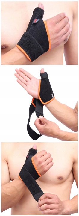 Stabilizator Orteza Opaska Kciuka Dłoni ręki mocny