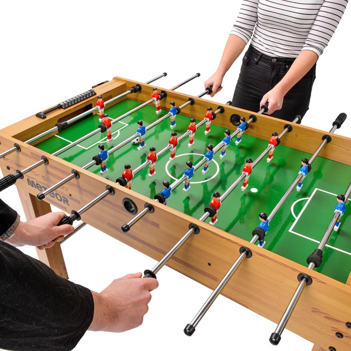 Piłkarzyki stołowe Duży Stół do gry w piłkarzyki Meteor 122 x 61 x 80 cm