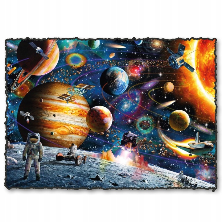 Puzzle drewniane KOSMOS Outer Space 240 elementów
