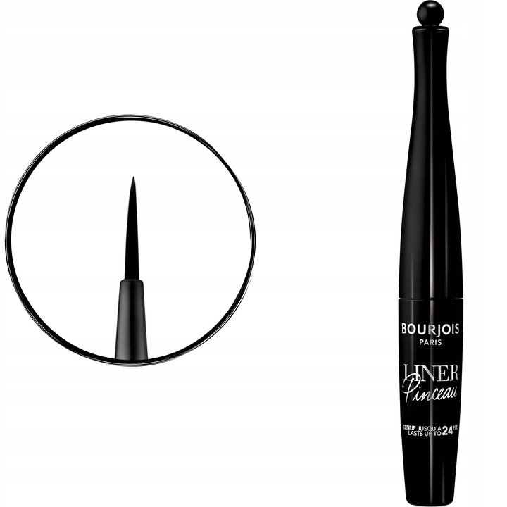 Bourjois Liner Pinceau eyeliner w pędzelku 01 Noir