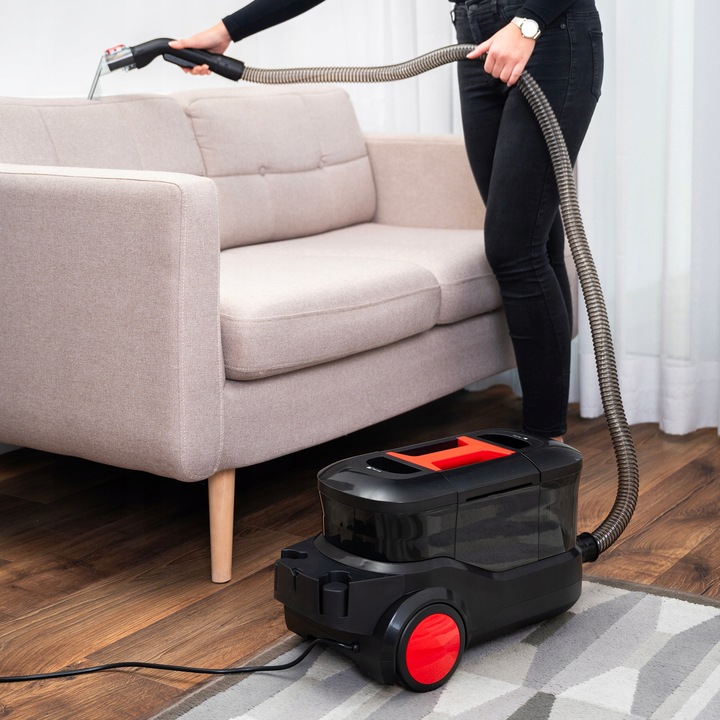 ODKURZACZ PIORĄCY DO DYWANÓW SSAWKA TAPICERKI PROFESJONALNY LEHMANN 2000W