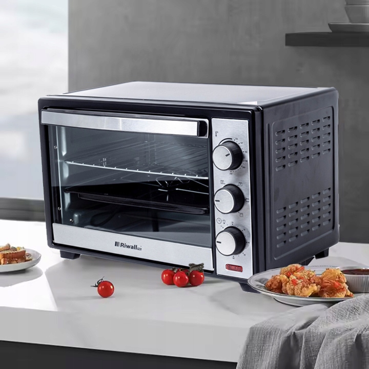 PIEKARNIK ELEKTRYCZNY RIWALL RPI-01 25L TERMOOBIEG ROŻNO GRILL