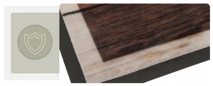 WYCIERACZKA WEJŚCIOWA POD DRZWI z NADRUKIEM HOME 50x80 cm BARDZO SOLIDNA