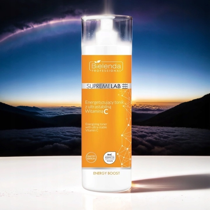 TONIK DO TWARZY BIELENDA SUPREMELAB ENERGETYZUJĄCY Z WITAMINĄ C 500ML