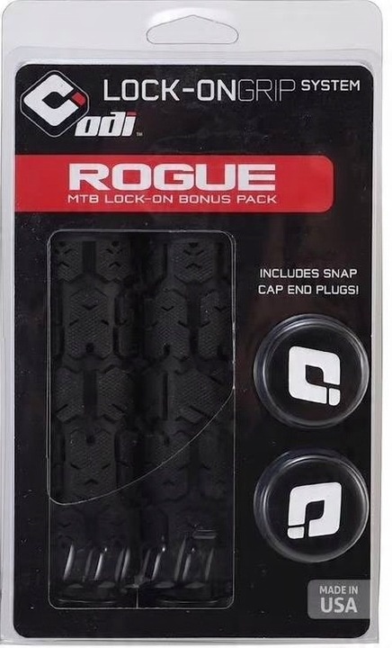 Gripy ODI ROGUE Lock-On czarne 130mm chwyty MTB ENDURO