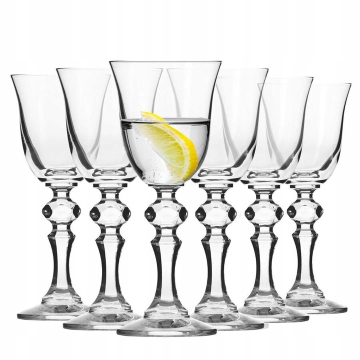 Kieliszki KRISTA do wódki 50ml komplet 6szt KROSNO