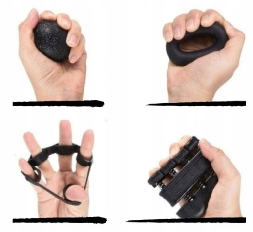 ŚCISKACZ DO RĄK TRENER DŁONI PALCÓW ZESTAW REHABILITACJYJNY REGULACJA