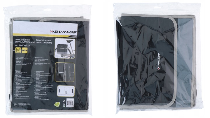 Sakwa rowerowa tylna Torba na rower 26l Dunlop