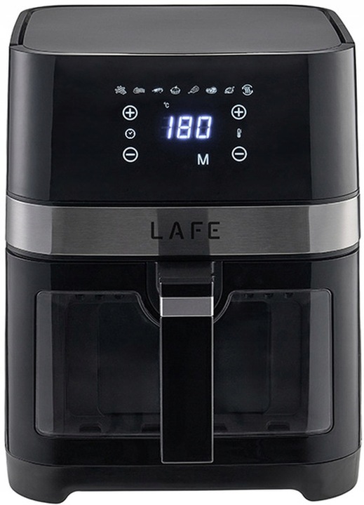 Frytkownica beztłuszczowa LAFE MasterFry 5L 1500W Czarna Rozmrażanie