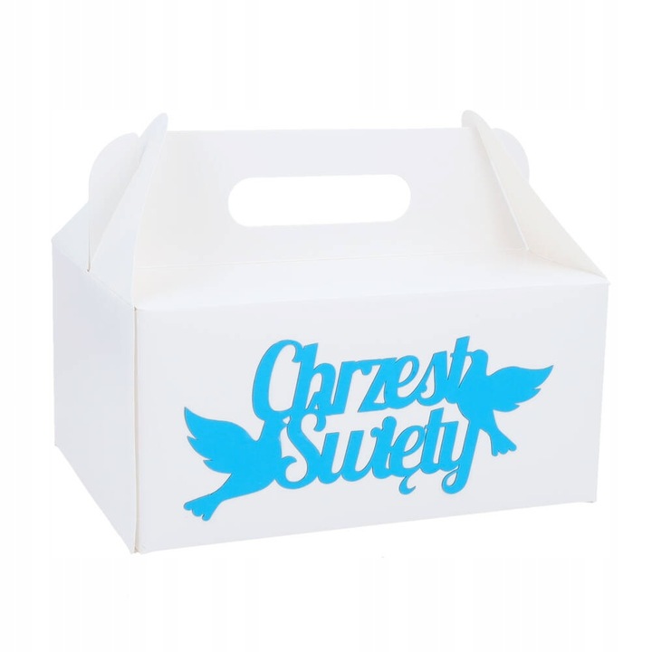 Pudełko Na Ciasto Dekoracyjne Na Chrzest Święty