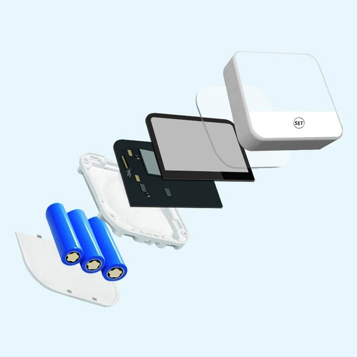 Stacja pogodowa WiFi Termometr Higrometr ZDALNY DOSTĘP Zegar Aplikacja