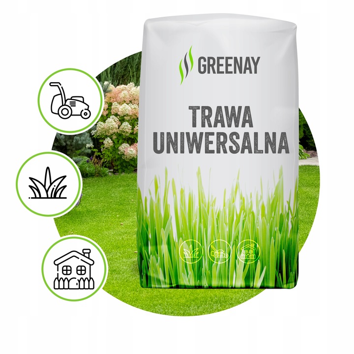 Trawa UNIWERSALNA nasiona trawy SAMOZAGĘSZCZAJĄCA odporna na DEPTANIE 25kg