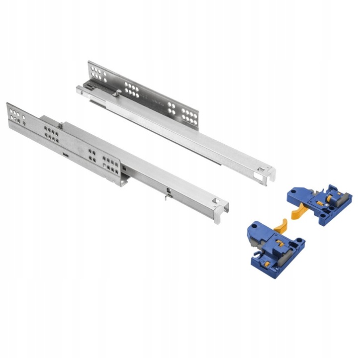 Prowadnica dolnego montażu GTV MODERN SLIDE 400 mm pełny wysuw cichy