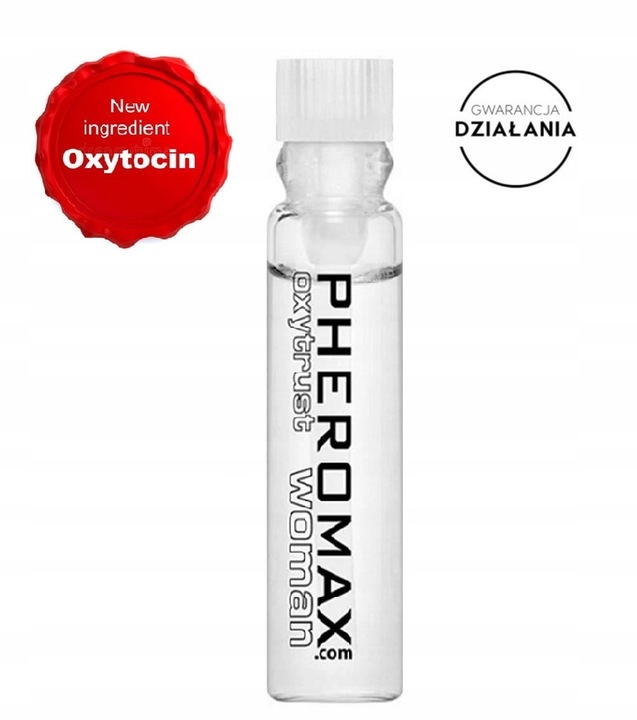 BEZZAPACHOWE DAMSKIE FEROMONY PHEROMAX OXYTRUST PRÓBKA 1 ML