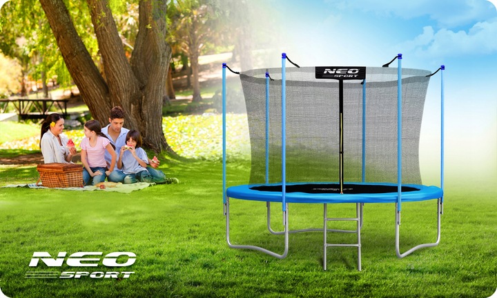 TRAMPOLINA OGRODOWA DLA DZIECI 183cm 6ft NEOSPORT