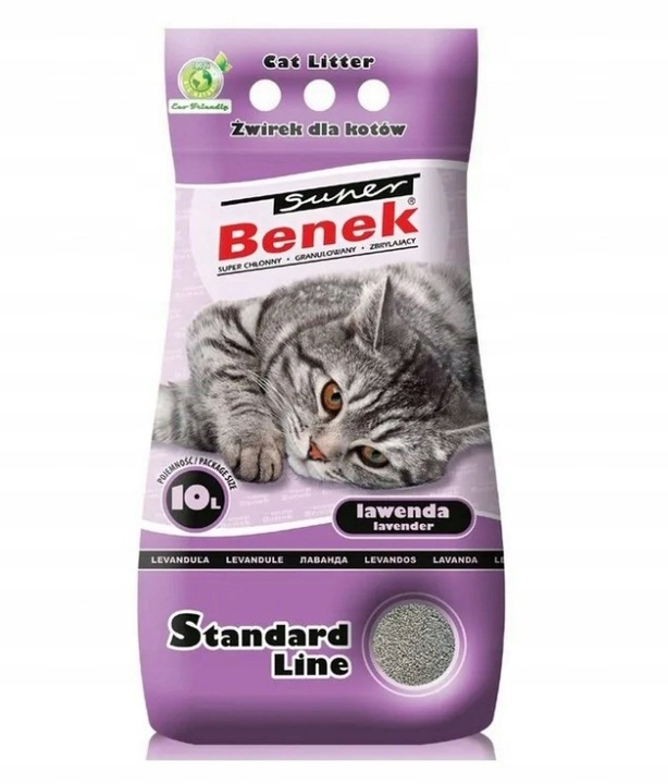Super Benek Standard Lawenda 10L Active