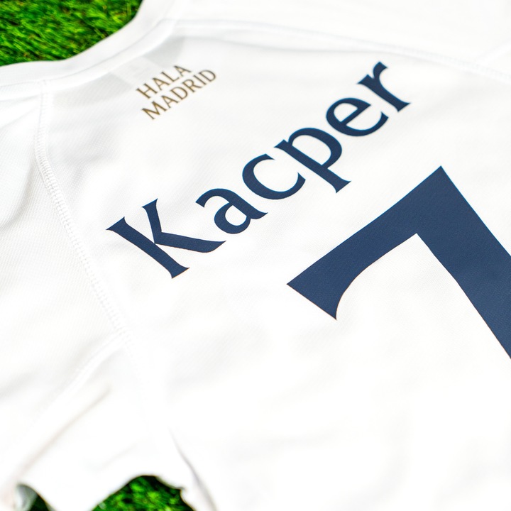 Koszulka Real Madryt z WŁASNYM NADRUKIEM