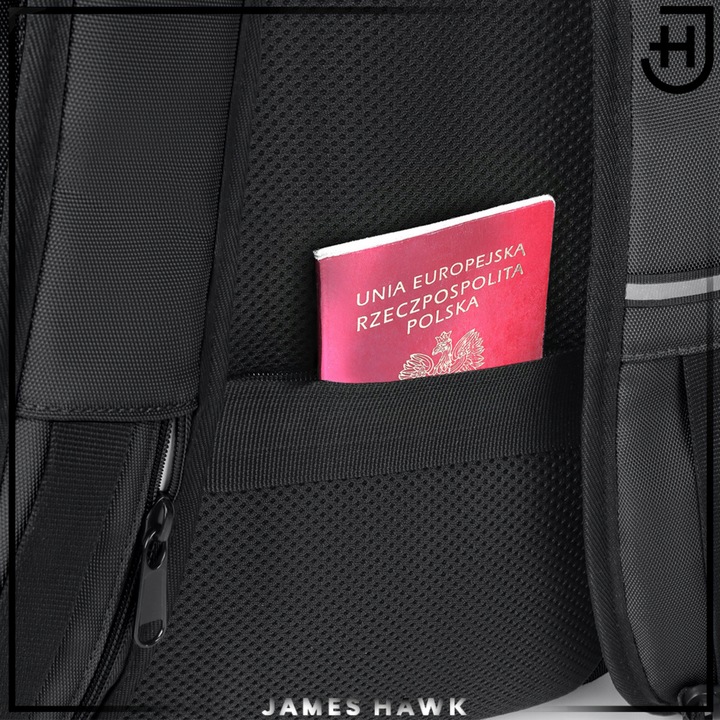 Plecak Bagaż Podręczny do Samolotu James Hawk Torba Ryanair 40x30x20