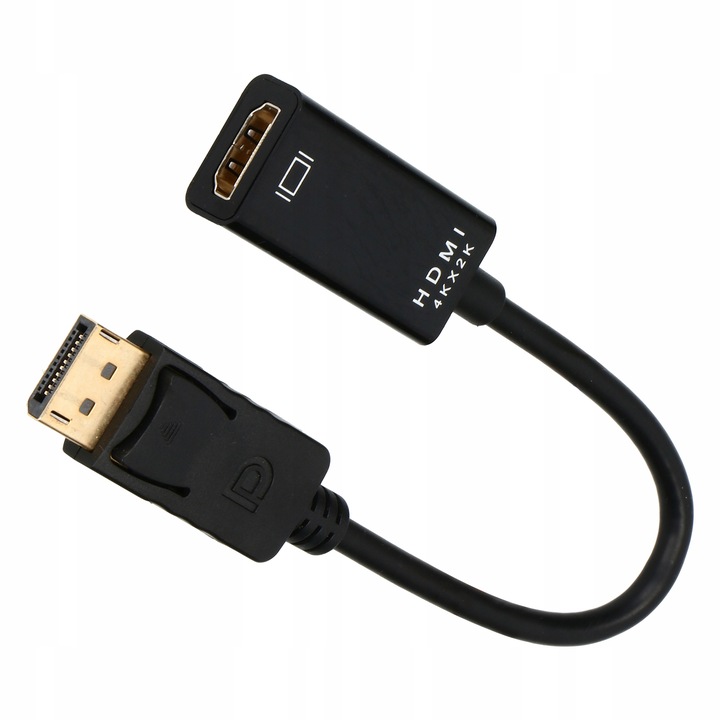 Adapter Kabel Display Port do HDMI 2.0 przejściówka do monitora DP 4K 60Hz