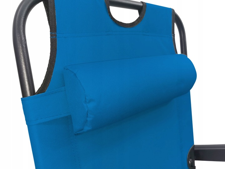 SKŁADANY MOCNY LEŻAK FOTEL OGRODOWY ZERO GRAVITY