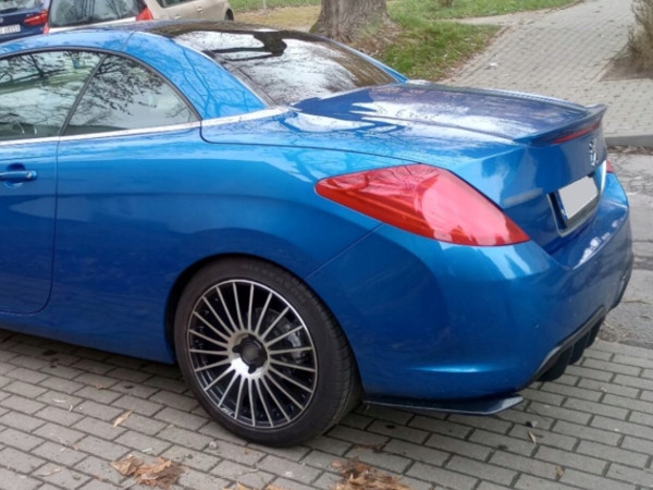 2x SPLITTER DOKŁADKA LISTWA ZDERZAKA TYLNEGO Tył UNIWERSALNE Tuning POŁYSK!