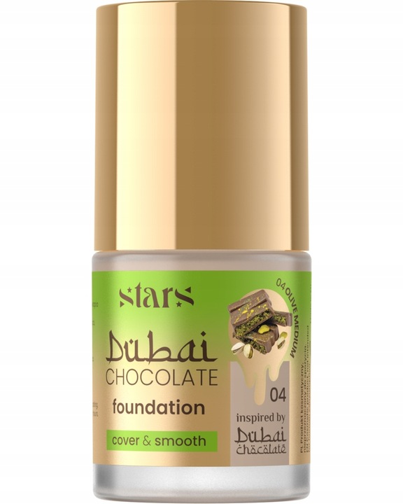 Stars from the... Podkład do twarzy kryjący Dubai Chocolate 04 Olive medium