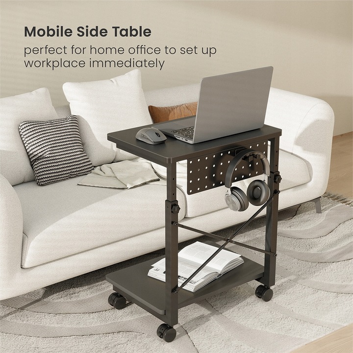 Mobilna Podstawka Stolik Półka pod Komputer PC Drukarkę Spacetronik SPC112