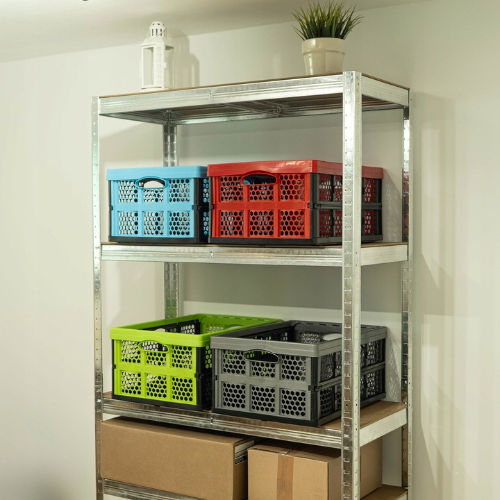 SKRZYNKA SKŁADANA DO BAGAŻNIKA KOSZ ZAKUPY POJEMNIK SKŁADANY 32L DUŻY