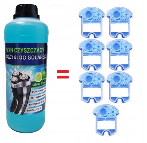 Płyn Czyszczący Wkład do Golarek Philips 1 L