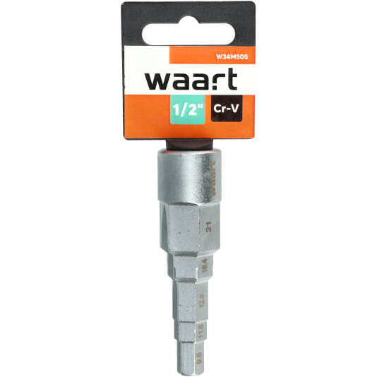 KLUCZ STOPNIOWY 1/2 DO ŚRUBUNKÓW KALORYFERÓW ZAWORÓW GRZEJNIKÓW 5-STOPNIOWY