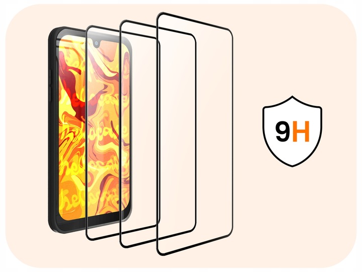 3-pak SZKŁO HARTOWANE DO Samsung Galaxy A15 /M15 na cały ekran 9H ochronne