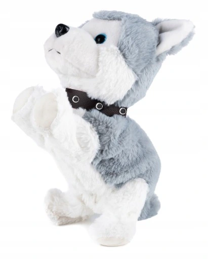 PIESEK Pies Interaktywny SZCZEKA SIADA WĘSZY REAGUJE NA DŹWIĘK