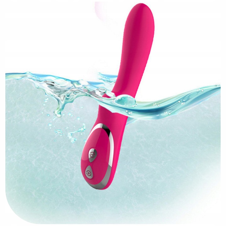 WIBRATOR DAMSKI INTENSYWNYCH ORGAZMÓW 10 FUNKCJI MASAŻER PUNKTU G 2W1 MOCNY