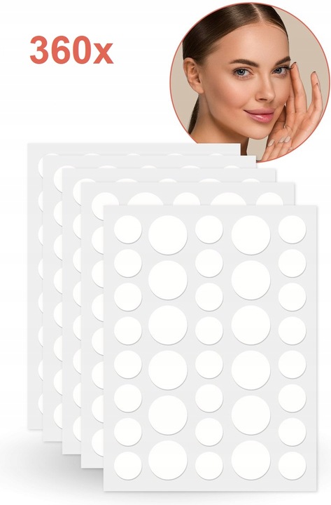 Plaster na Pryszcze trądzik do pryszczy Pimple Patches na Wypryski